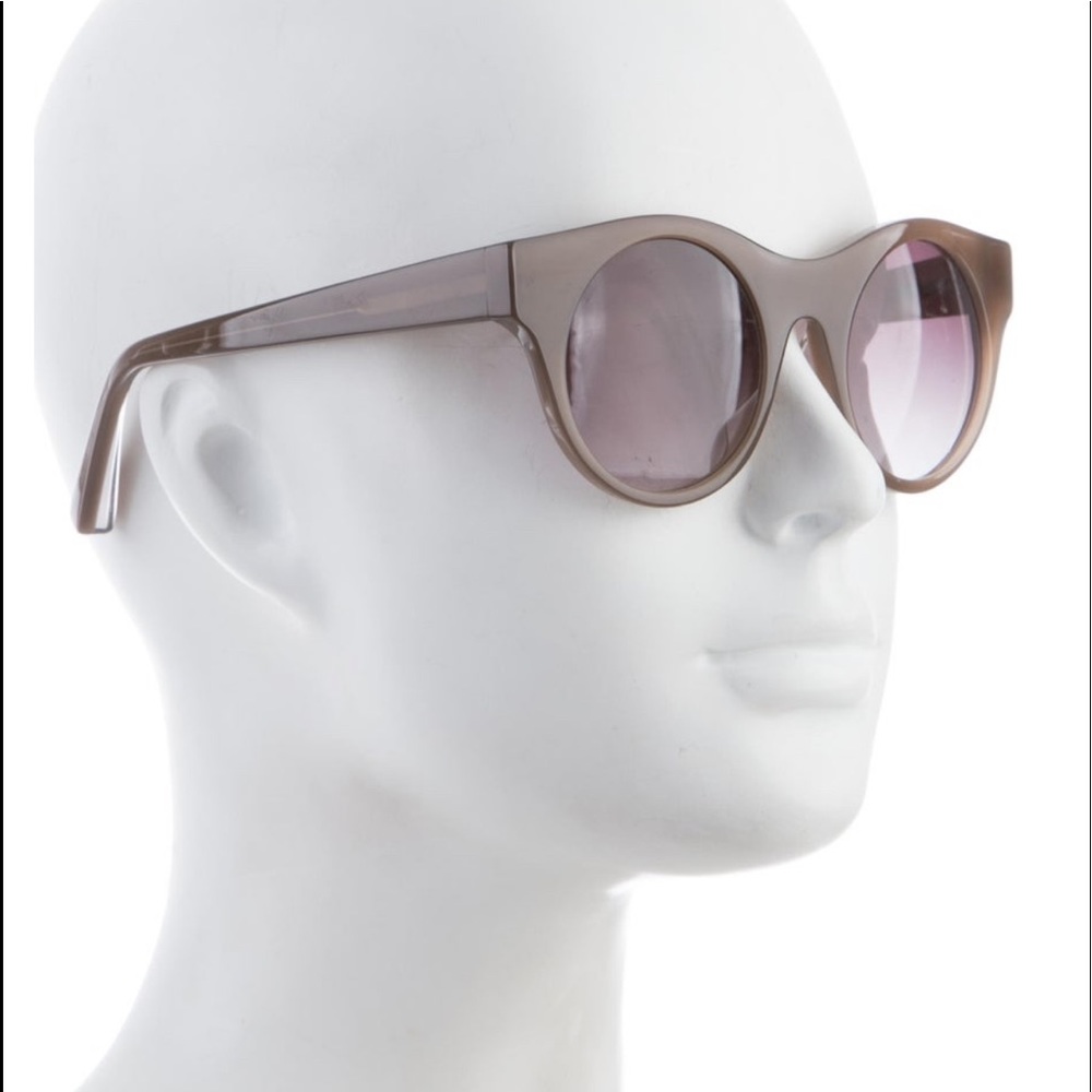 NEW Elizabeth & James Taupe Round Sunglasses
